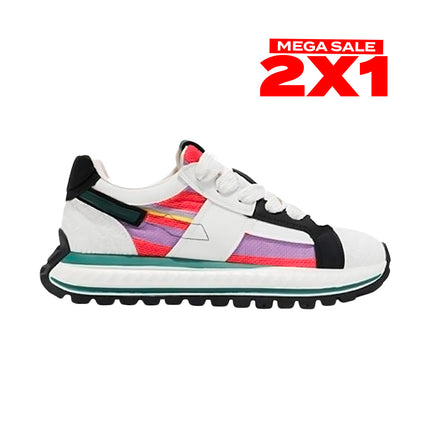 Zapatillas Hombre Prisma Rojo Moqenko