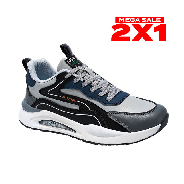 Zapatillas Hombre Kronix Gris Moqenko