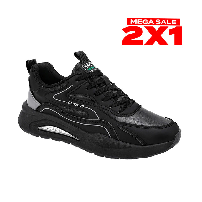 Zapatillas Hombre Kronix Negro Moqenko