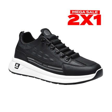 Zapatillas Hombre Blackout Blanco Moqenko