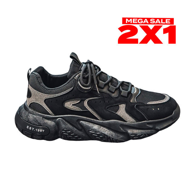 Zapatillas Hombre Austin Negro Moqenko