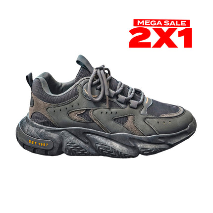 Zapatillas Hombre Austin Gris Moqenko