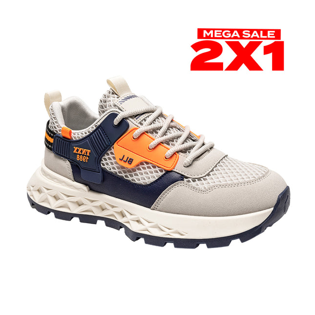 Zapatillas Hombre Zeron Naranja Moqenko