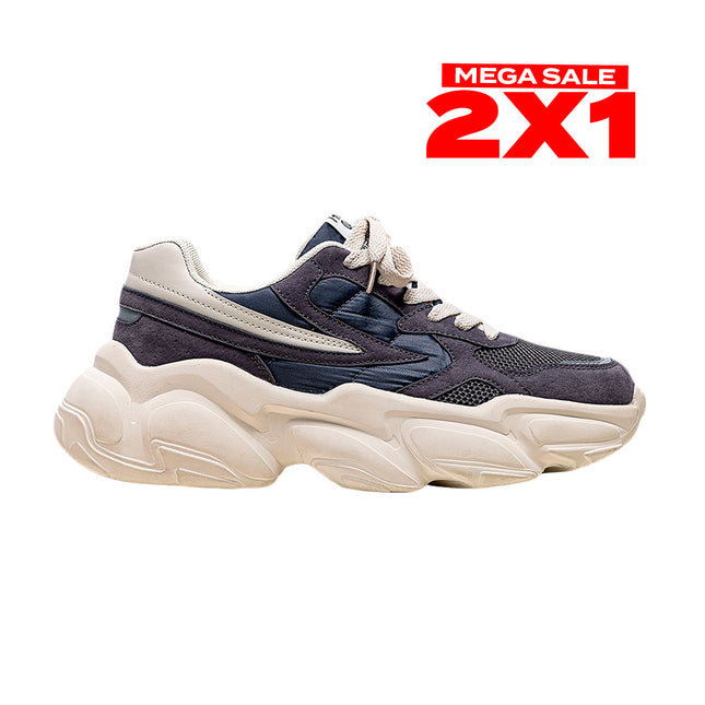 Zapatillas Hombre Vorax Gris Moqenko