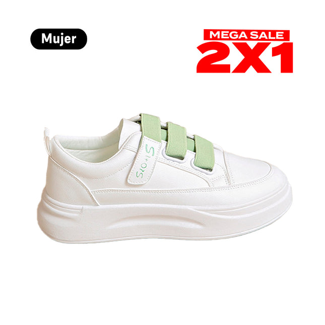 Zapatillas Mujer Ivy Verde Moqenko
