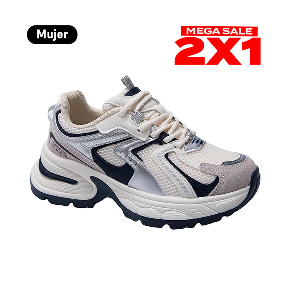 Zapatillas Mujer Azura Blanco Moqenko