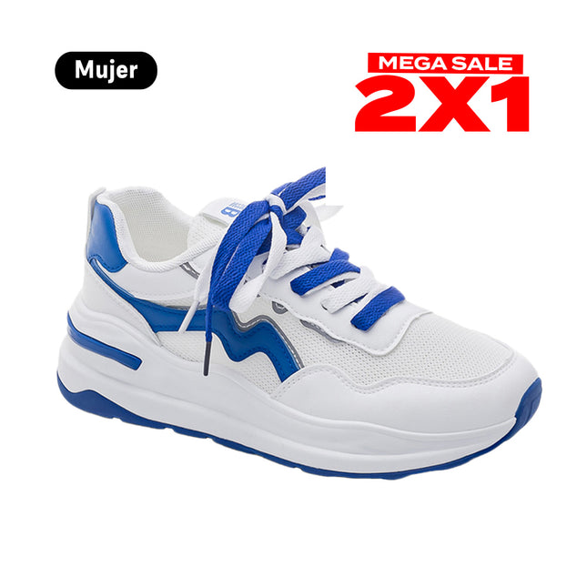 Zapatillas Mujer Skyna Azul Moqenko