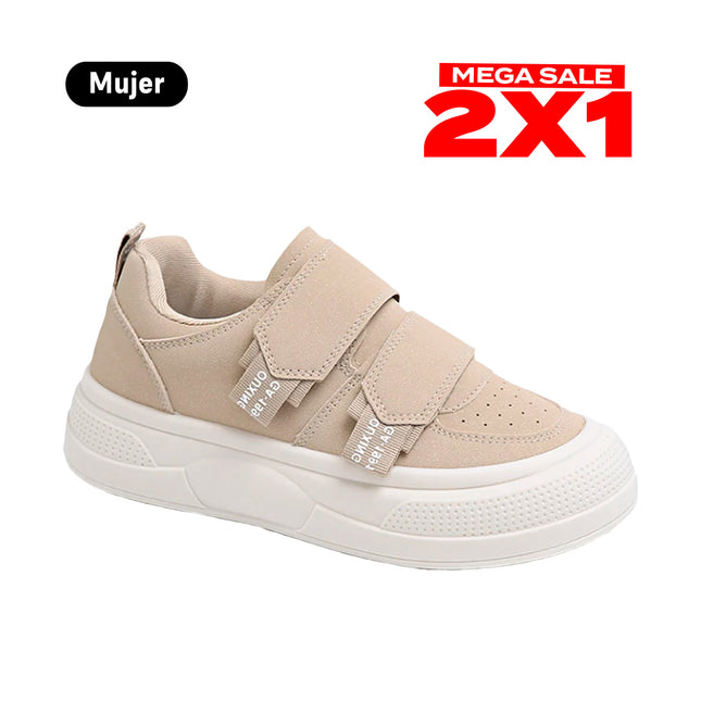 Zapatillas Mujer Nuba Kakhi Moqenko