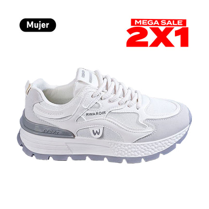 Zapatillas Mujer Nara Gris Moqenko