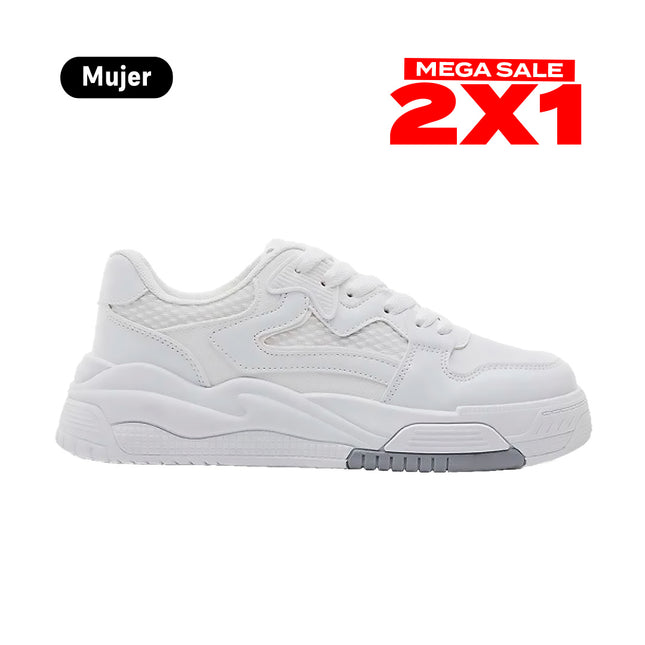 Zapatillas Mujer Livia Blanco Moqenko