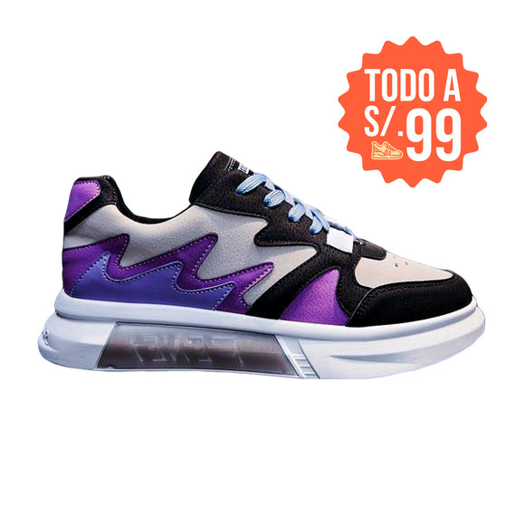 Zapatillas Mujer Yibeid Purpura Moqenko