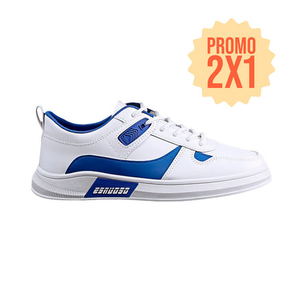Zapatillas Hombre Moscu Azul Moqenko