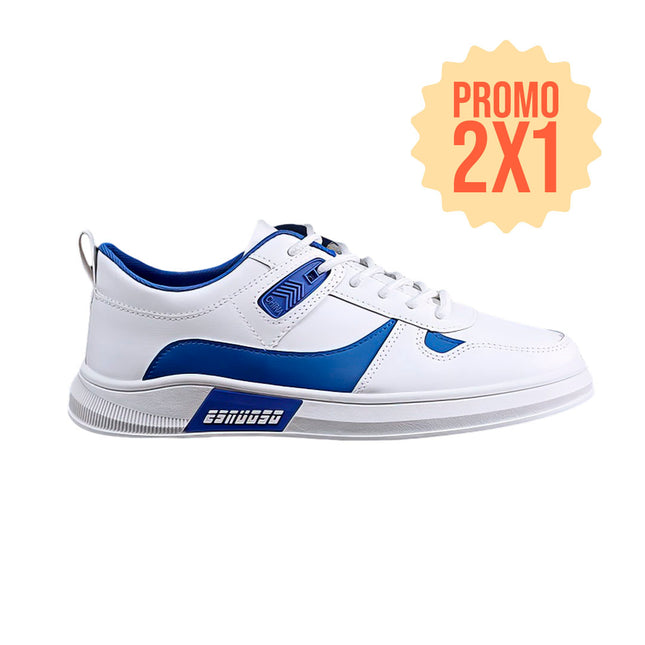 Zapatillas Hombre Moscu Azul Moqenko
