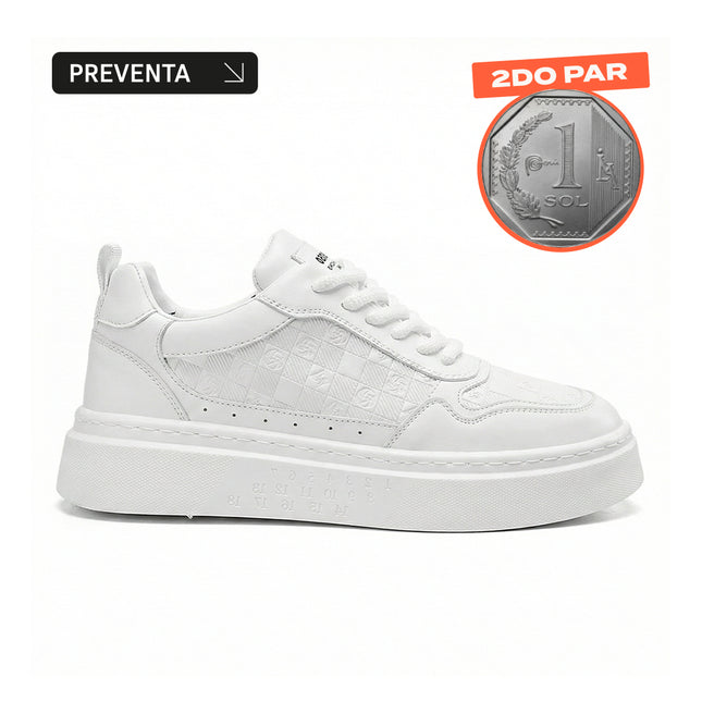 Zapatillas Hombre ZERO Blanco Moqenko – PREVENTA 2026