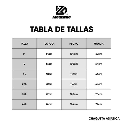 CHAQUETA ASIATICA
