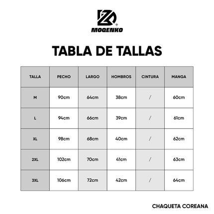 CHAQUETA COREANA